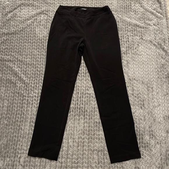 Roz & Ali Pants - Roz & Ali Stretch Black Secret Agent Pants